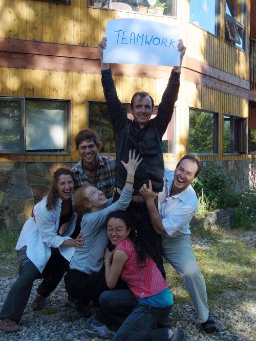 meditation team work