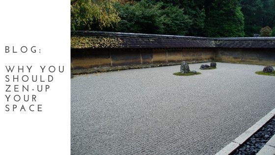 Zen Garden blog title page