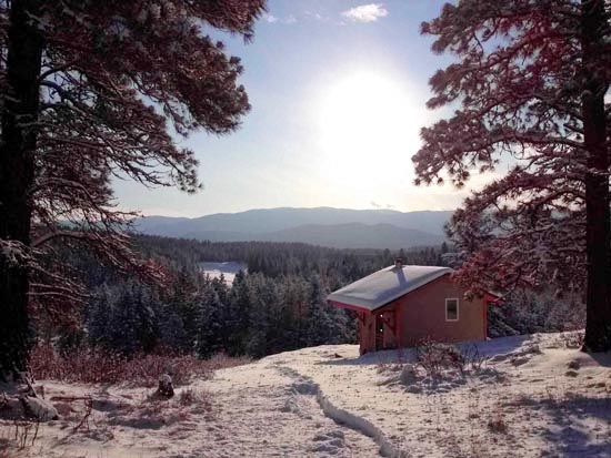 Snow Cabin at Clear Sky Meditation Center
