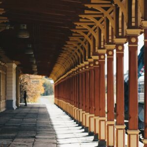 Meditation Hall Garden Walking Veranda